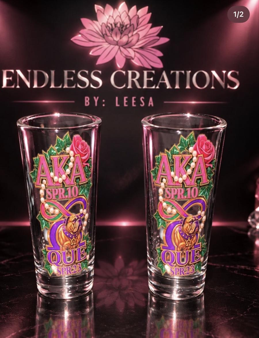 Custom cups and shot glasses by Endless Creations - photo 3